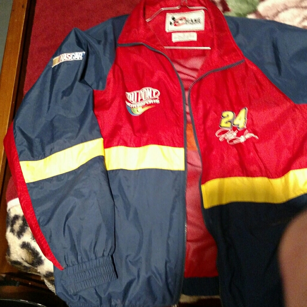 Jeff Gordon chase authentic windbreaker jacket